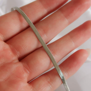 Silver Snake Chain Bracelet